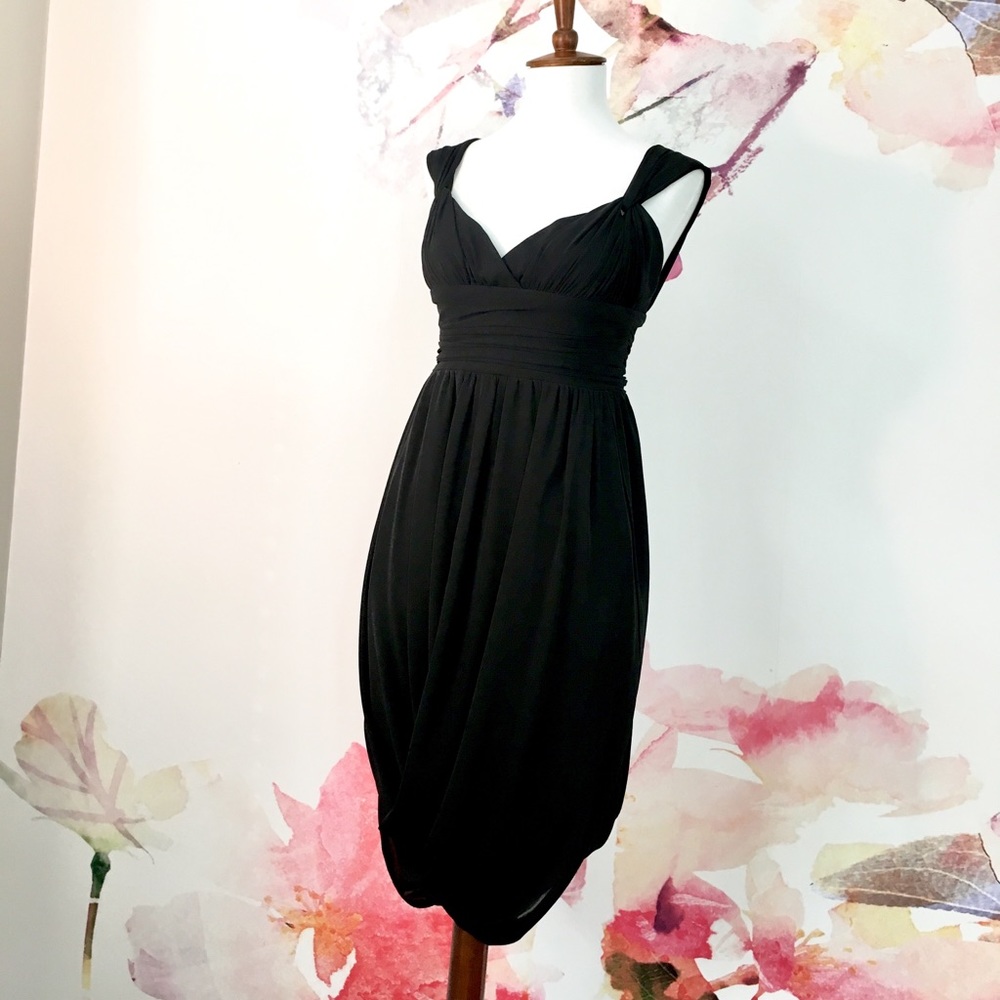 David Meister Jersey Cocktail Dress